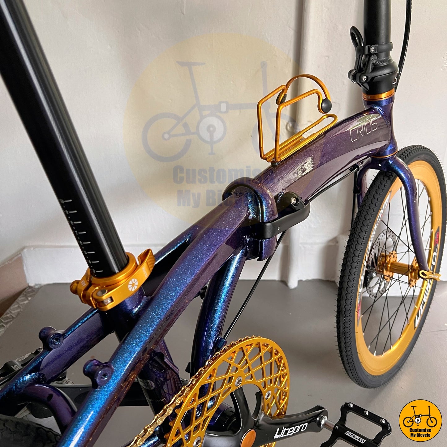 Crius Velocity 22β β Affordable Yet High-Quality Folding Bicycle