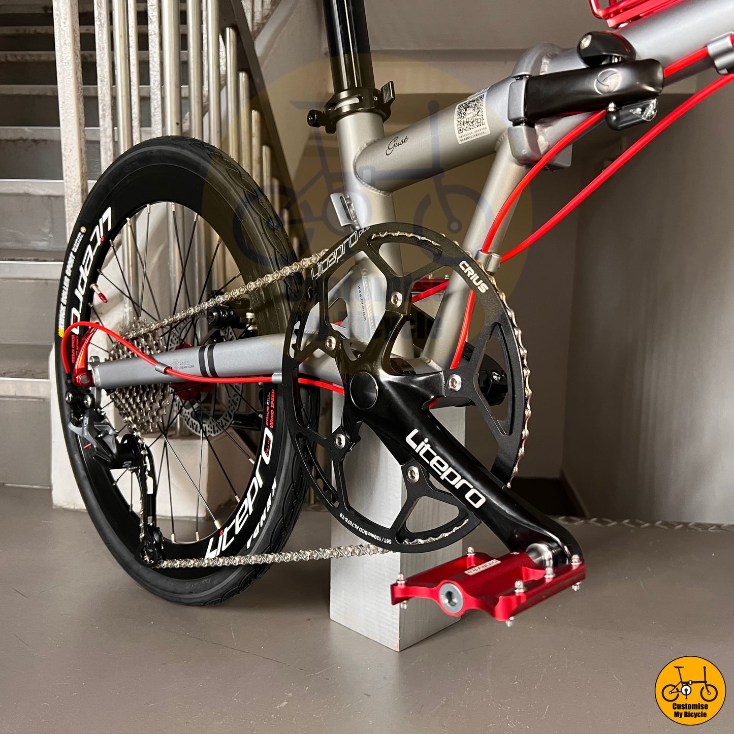 Fnhon Gust 22β β’ Shimano 9s β’ Battleship Grey