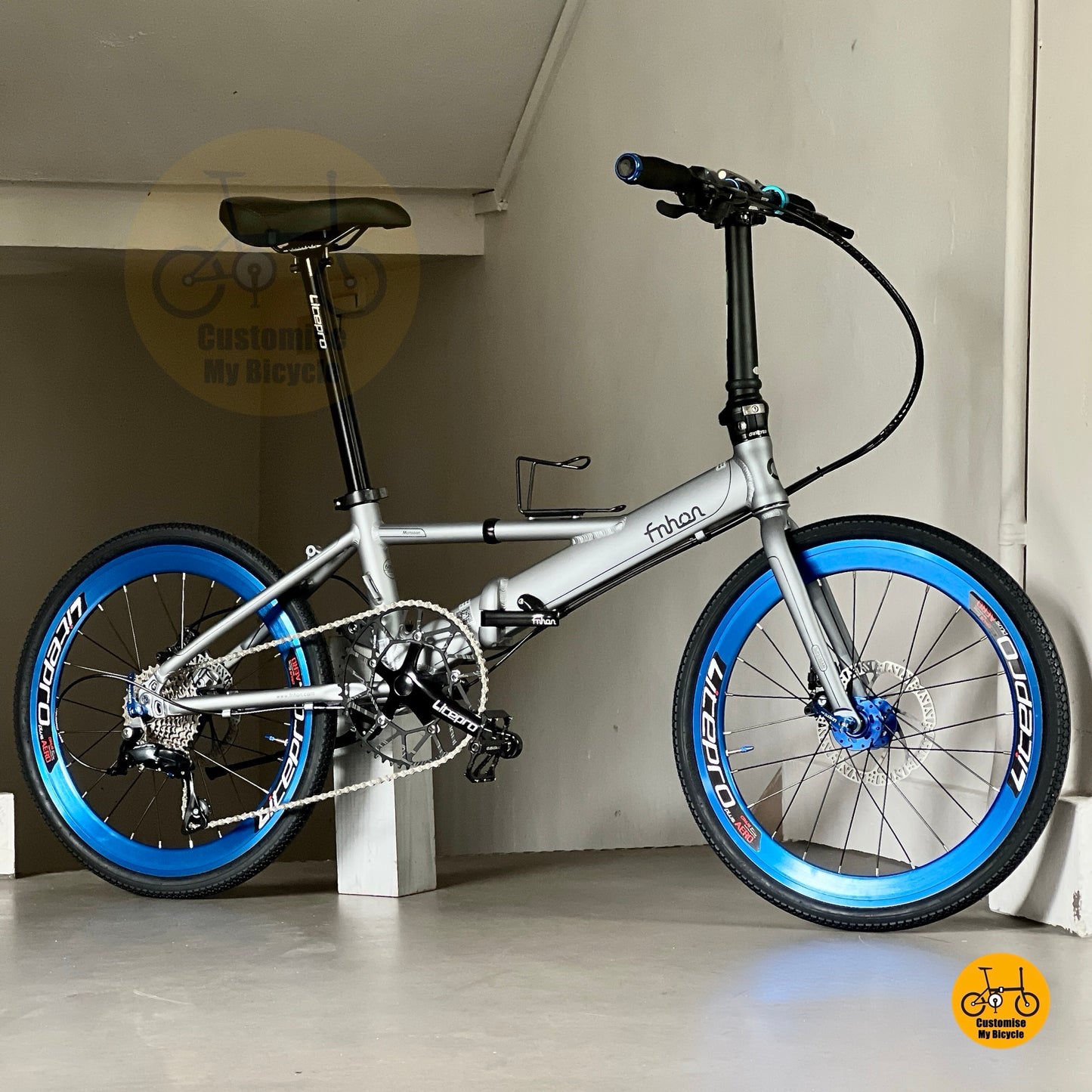 Fnhon Monsoon 22" β’ Shimano 9s β’ Battleship Grey