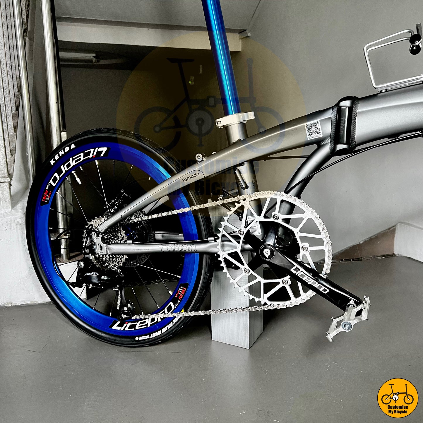 Fast & Responsive Fnhon Tornado 22-Inch Foldie β A Reliable Choice for City Commuters