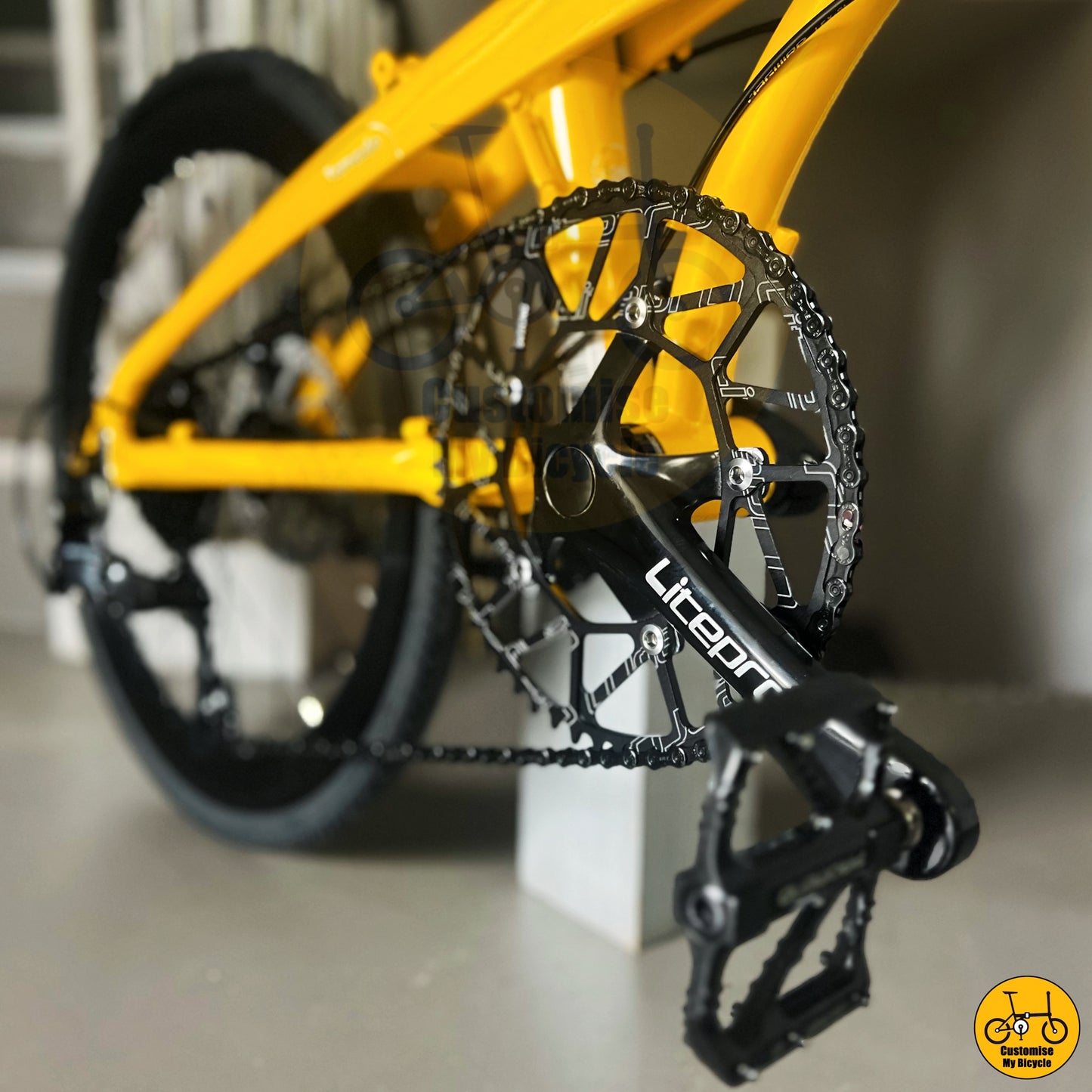 Java & Hito Inspired Foldie β Premium Yellow Folding Bike