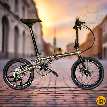 Fnhon Gust 18” • Shimano 9s • Titanium Gold