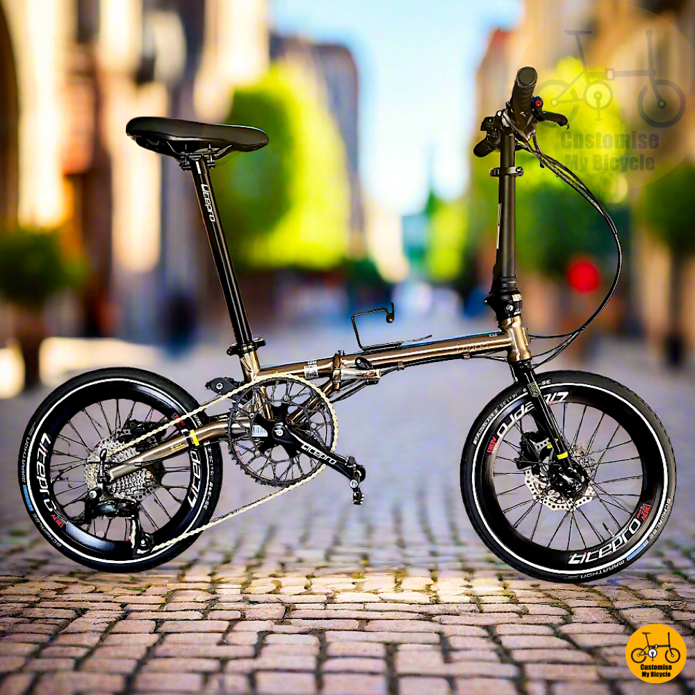 Fnhon Gust 18” • Shimano 9s • Titanium Gold