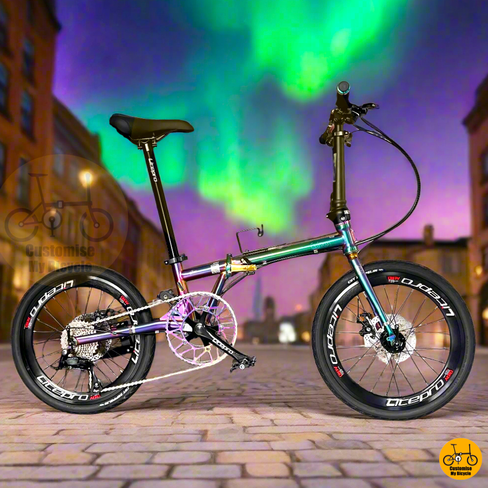 Fnhon Gust 20” • Shimano 9s • Oil Slick Aurora