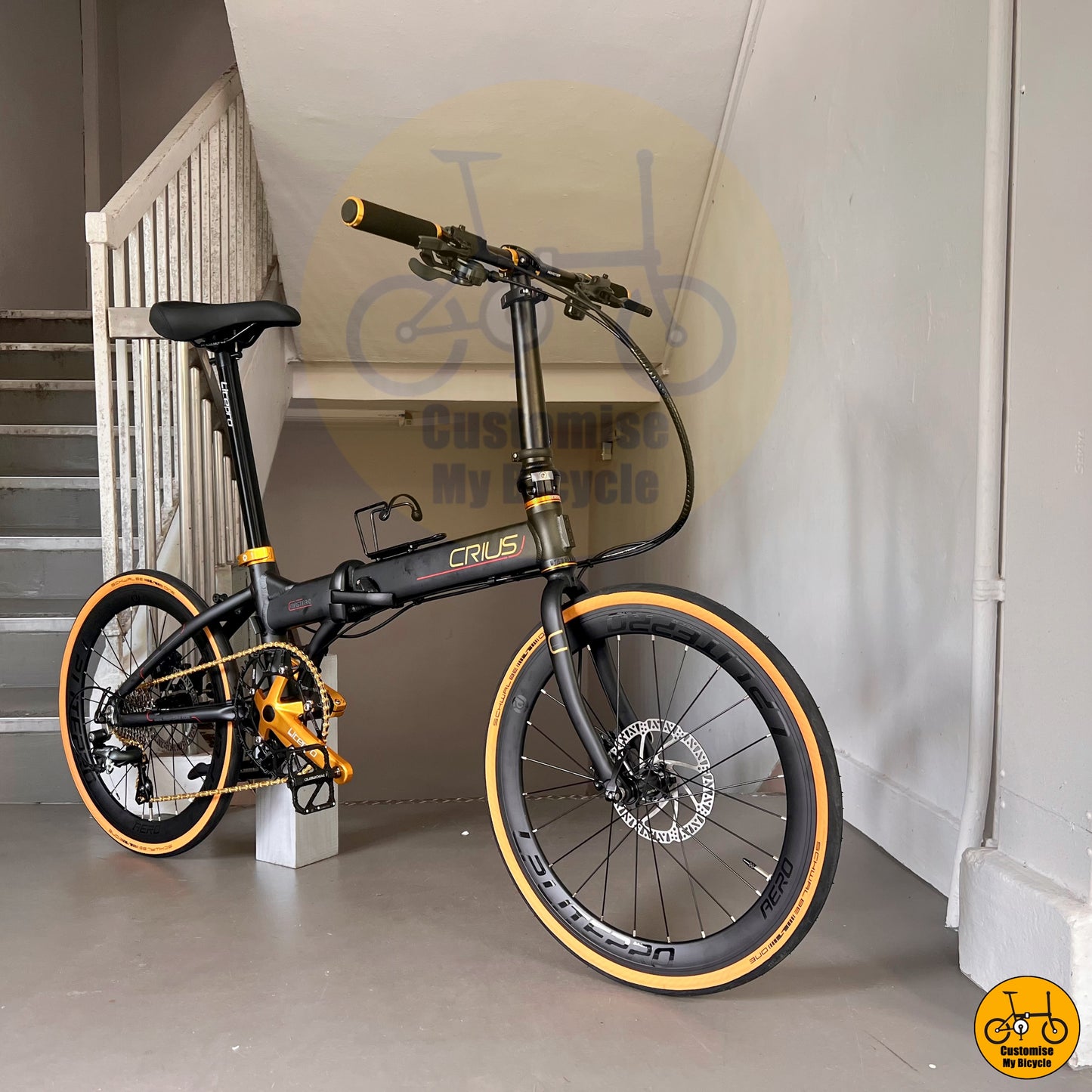 High-Performance Crius Master 22-Inch Foldable Bicycle – A Premium Ride for City Commuters
