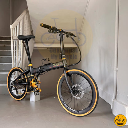 High-Performance Crius Master 22-Inch Foldable Bicycle – A Premium Ride for City Commuters
