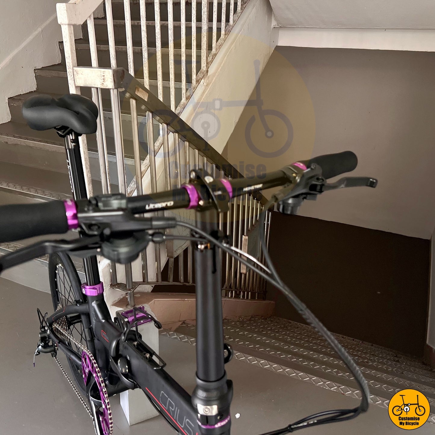 Shimano MT200 Hydraulic Brake Crius Master 22-Inch Folding Bike – Power & Control Combined
