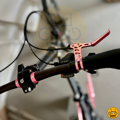 Litepro baby pink brake lever on Crius Master 20 inch