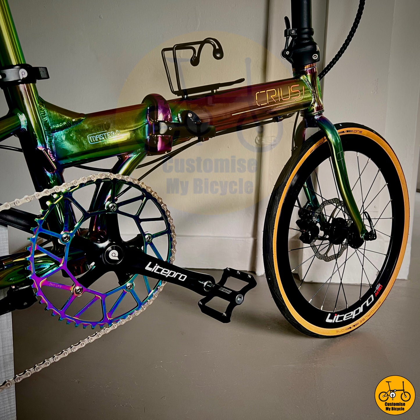 Oil Slick Frame Crius Master 22-Inch Foldie – A Lightweight & Durable Alternative to Tern
