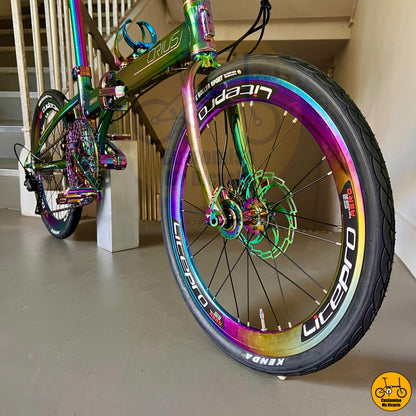 Shimano 11-Speed 105 Crius Master 22-Inch Foldie – Built for Precision & Smooth Riding
