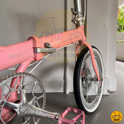 Pink Edition Crius Master 22-Inch Folding Bicycle – A Reliable & Comfortable Ride
