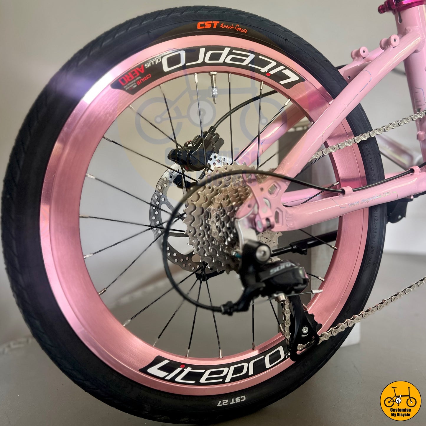 Crius Master 20-Inch Folding Bike – A Tern Alternative with a Unique & Feminine Look
