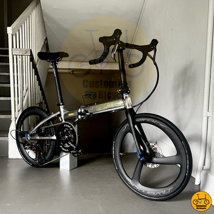 Dropbar Crius Master 22-Inch Foldie – Road Bike-Inspired Handling & Aerodynamics
