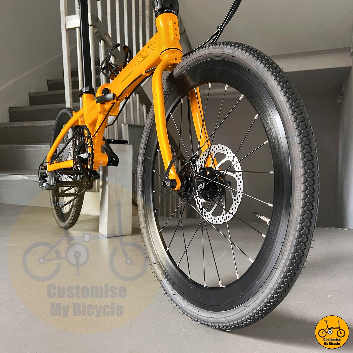 Fast & Durable Crius Master 22-Inch Foldable Bicycle – Designed for Smooth Rides
