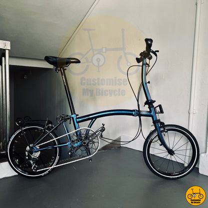 Crius Trifold 18-inch City Bike – 16” 349 Wheels & Premium Folding Design
