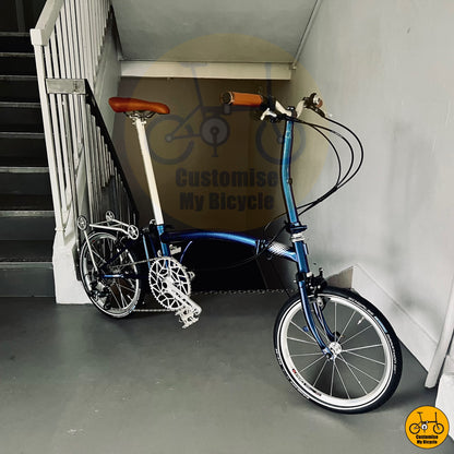 Crius Trifold 18-inch City Bike – Lightweight and Stylish Trifold Bicycle
