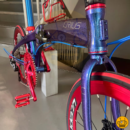 Avenger-Inspired Folding Bike – Perfect for City & Daily Commutes
