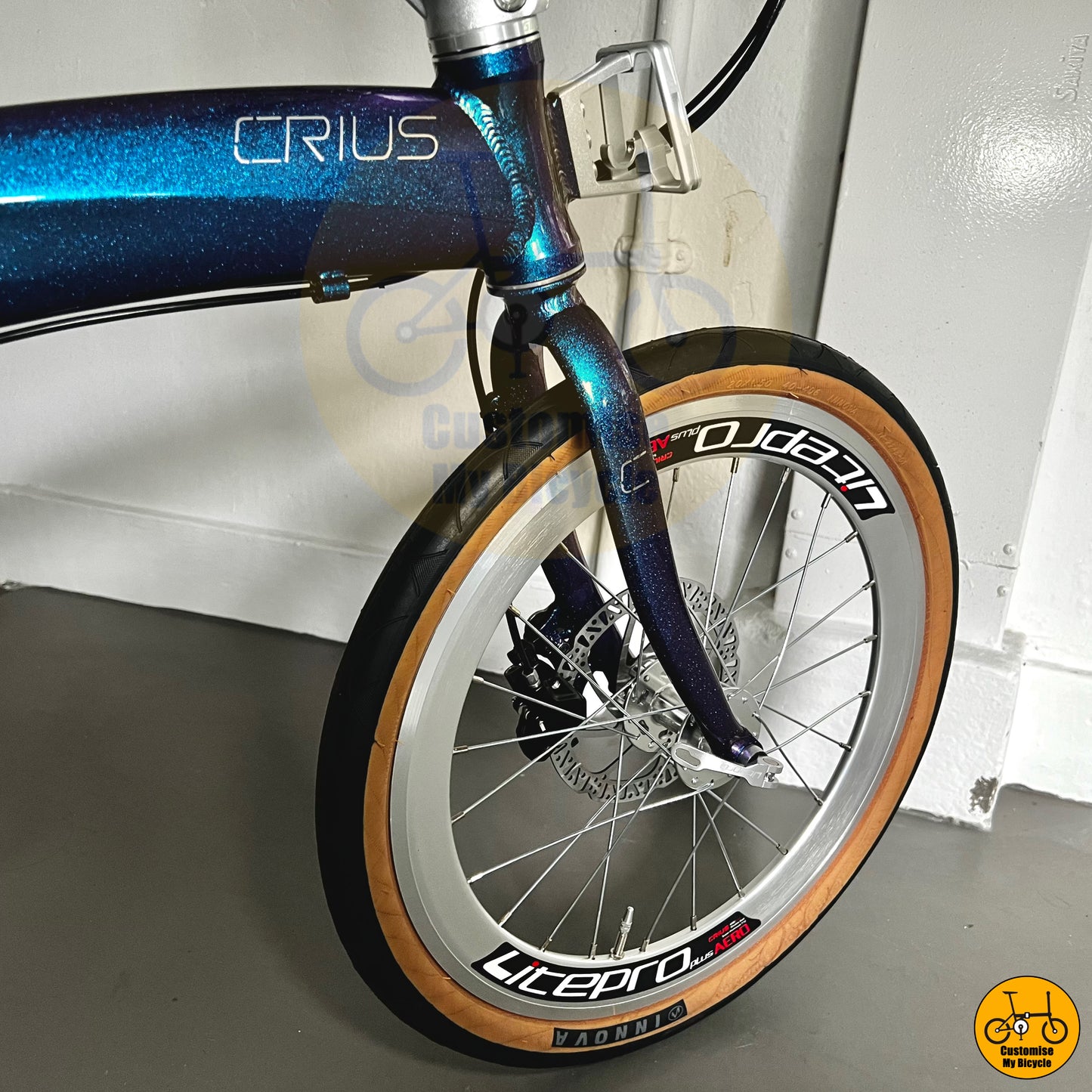 Timeless Chameleon Blue Foldable Bicycle – Singapore’s Popular Choice
