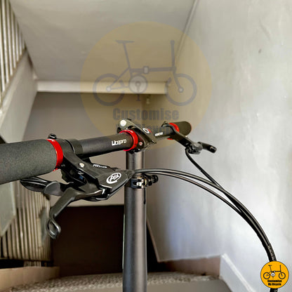 Fnhon Adjustable Stem on Fnhon Blast 22-Inch Folding Bike – Compact, Stylish & Built for Performance
