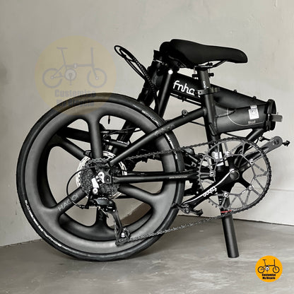 Basikal Lipat Fnhon Blast 22 Inci Rangka Ringan Dengan Shimano 9 Kelajuan
