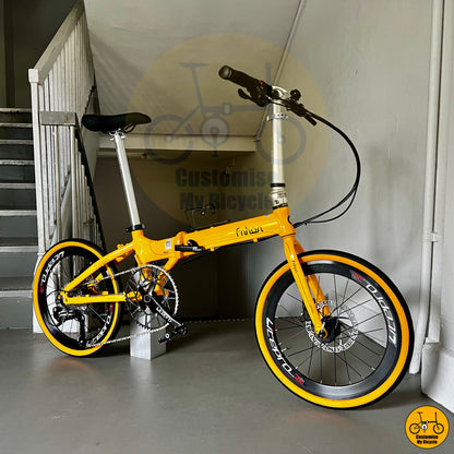 Bumblebee-Inspired Fnhon Blast 20-Inch Foldie – A Fast & Agile Ride for City Cyclists
