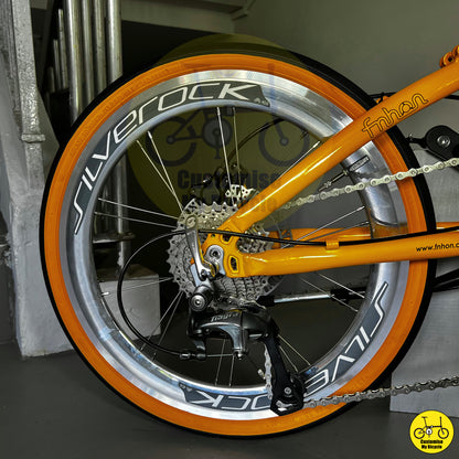 Silverock Wheels Fnhon Blast 20-Inch Folding Bike – Smooth Rolling for City Commutes
