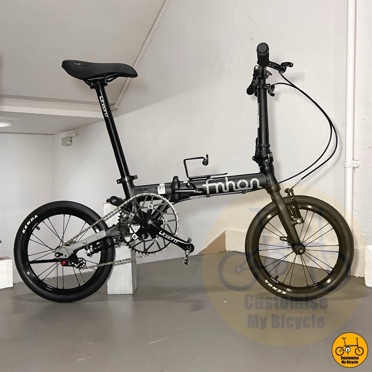 Fnhon Freedom 16-inch Lipat Bandar Paling Ringan, Gaya Minimalis & Praktikal