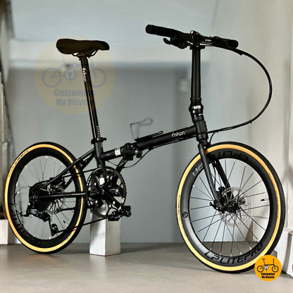 Fnhon Gale foldable bicycle MRT Bus friendly
