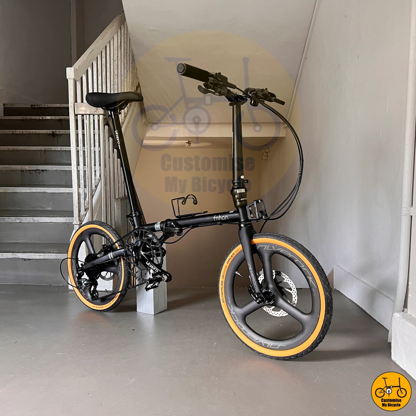 Fnhon Gust 18” • Shimano 10s • Batman Black