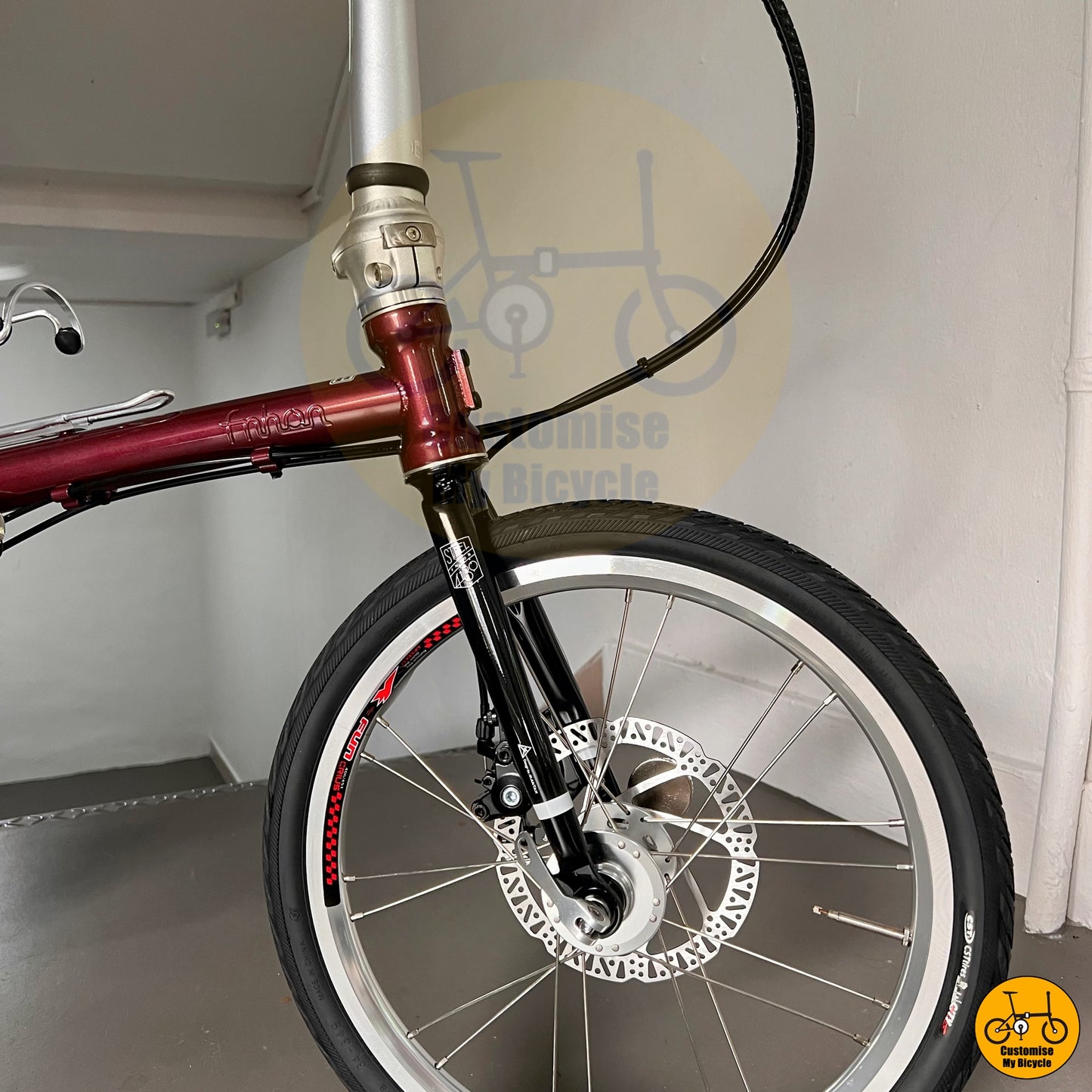 Fnhon Gust 18” • Shimano 9s • Auburn Red