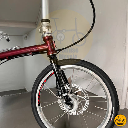 Fnhon Gust 18” • Shimano 9s • Auburn Red