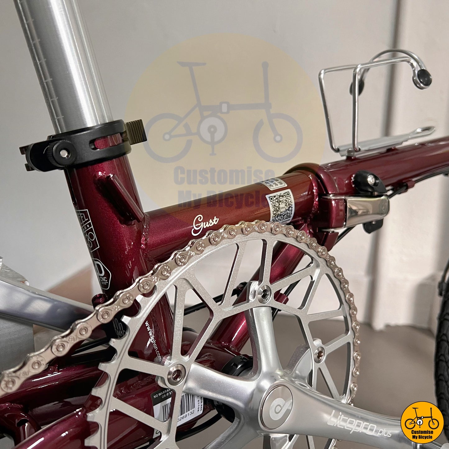 Fnhon Gust 18” • Shimano 9s • Auburn Red