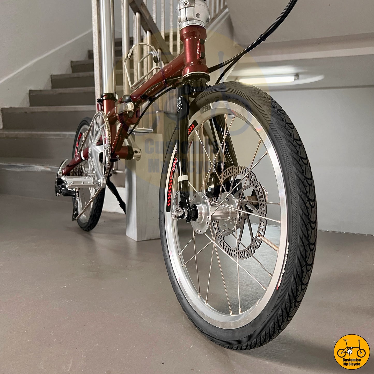 Fnhon Gust 18” • Shimano 9s • Auburn Red