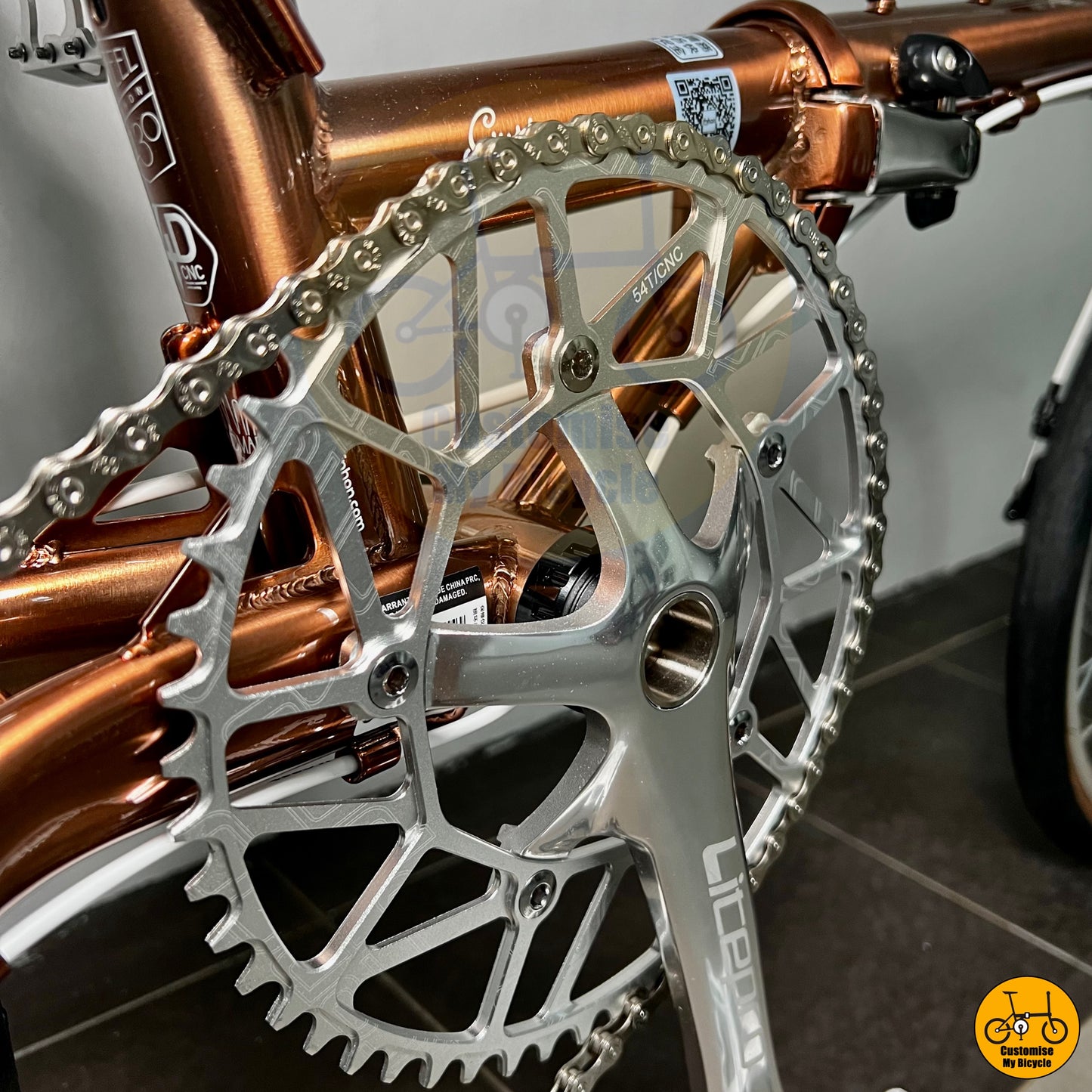 Fnhon Gust 18” • Shimano 9s • Rose Gold