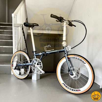 Fnhon Gust 22-inch Foldie – Compact Frame with Front Block Adaptor
