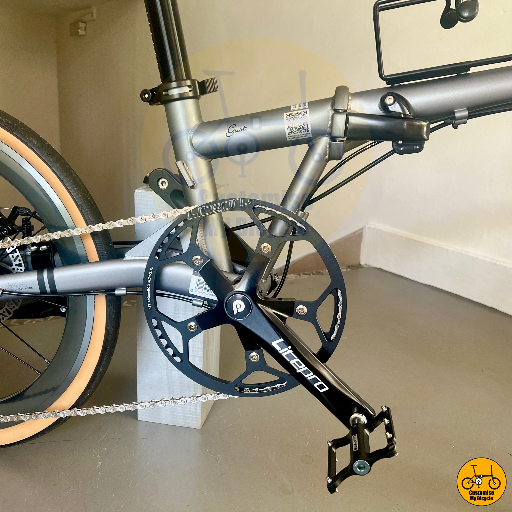 Fnhon Gust 20-inch designed for easy folding and city commuting
