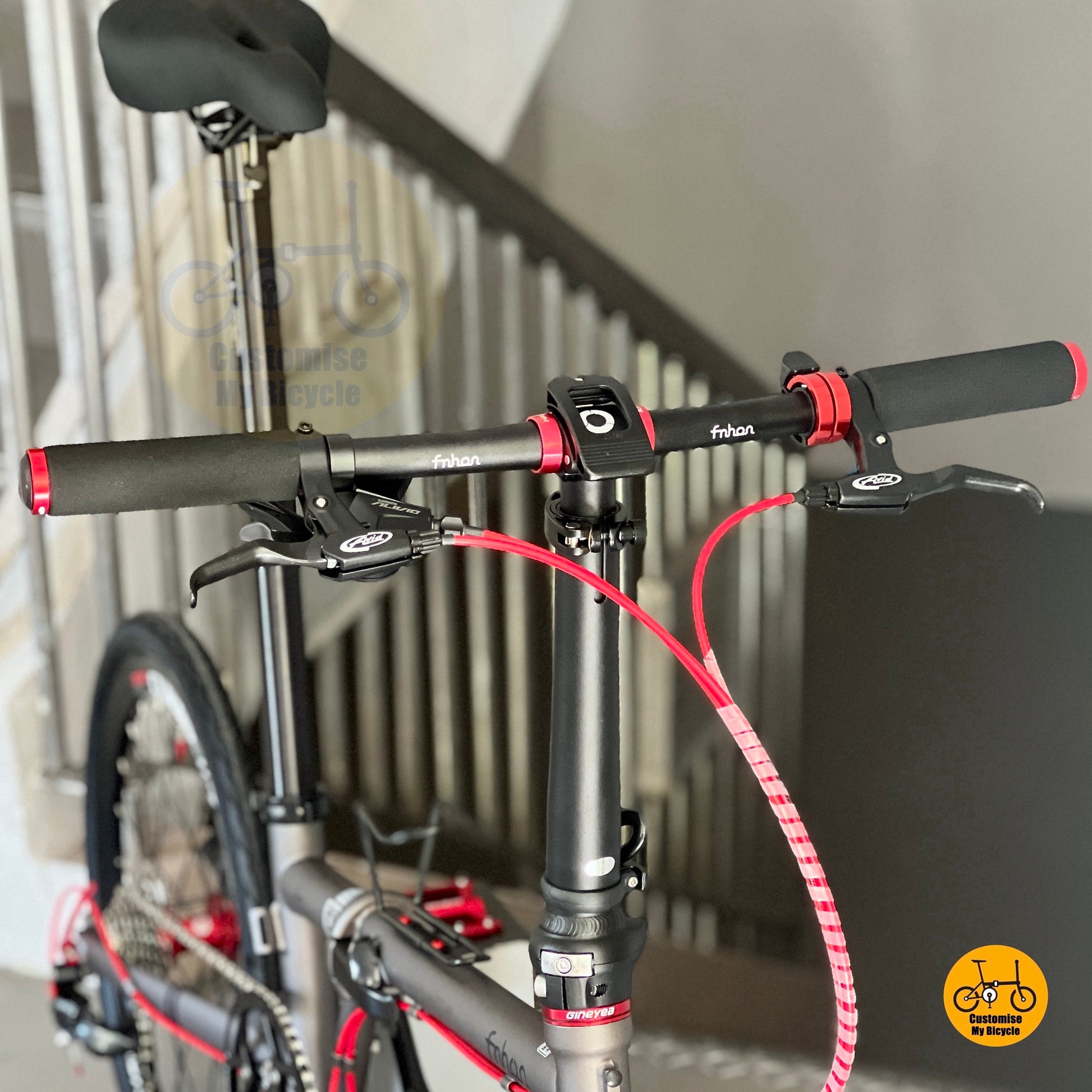 Fnhon Gust adjustable handle post cockpit detail and cockpit design
