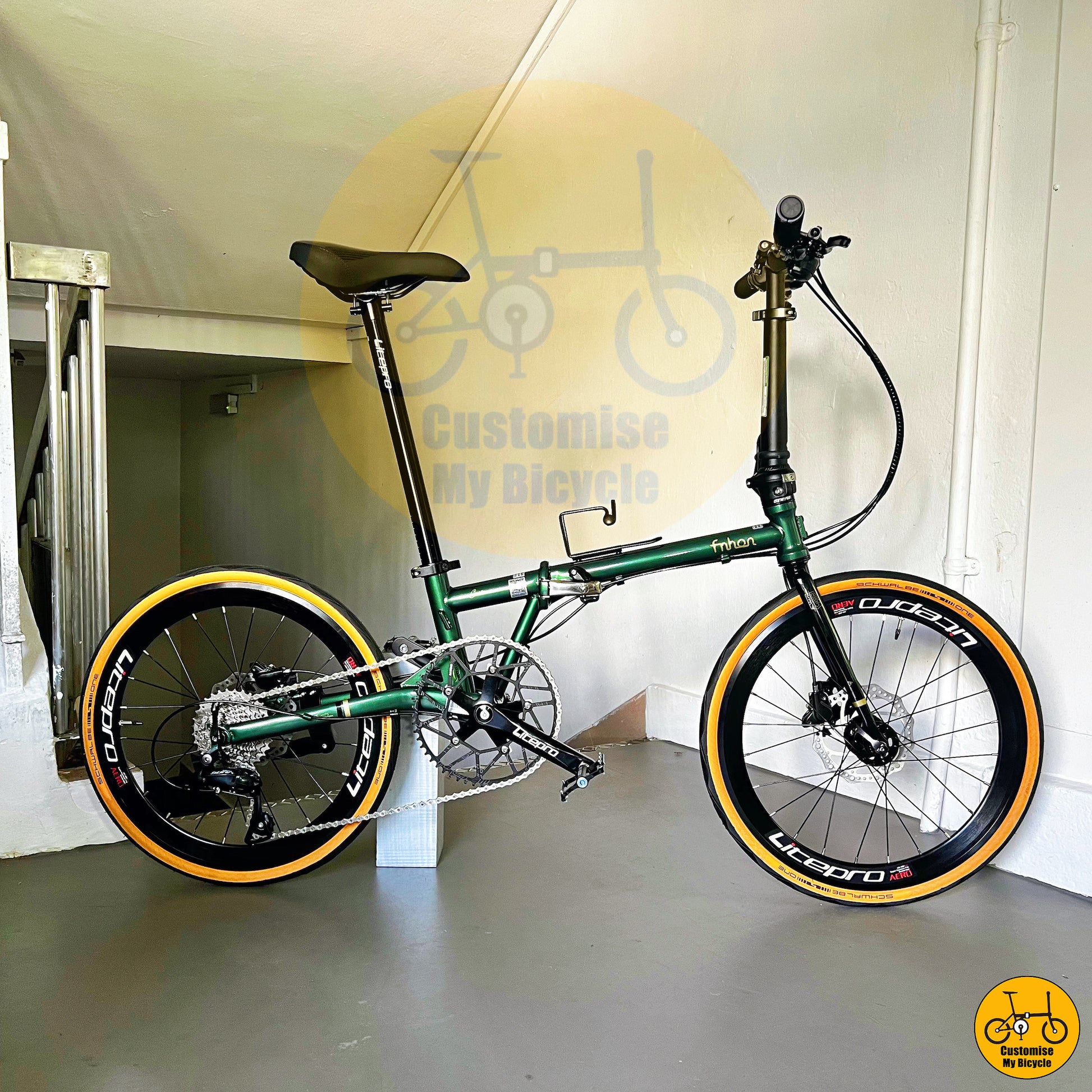 Lightweight Fnhon Gust 22-inch with high-speed aerodynamic build
