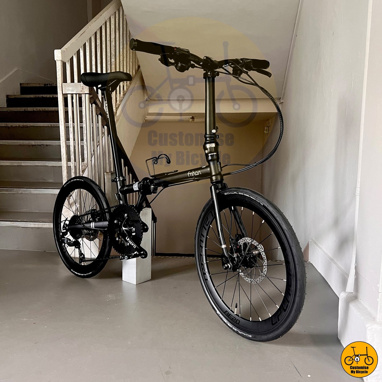 Fnhon Gust 22-inch Foldie – Chromoly Steel Frame with Oval Chainring
