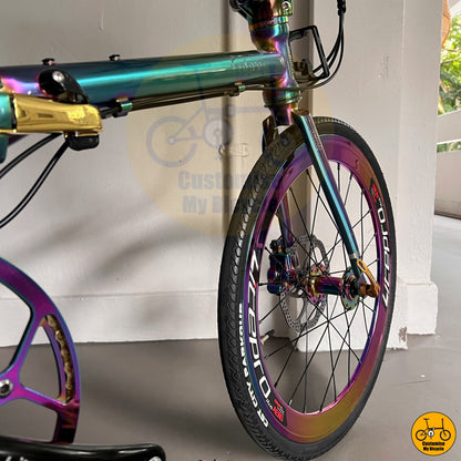 Fnhon Gust 22” • Shimano 10s • Oil Slick Aurora