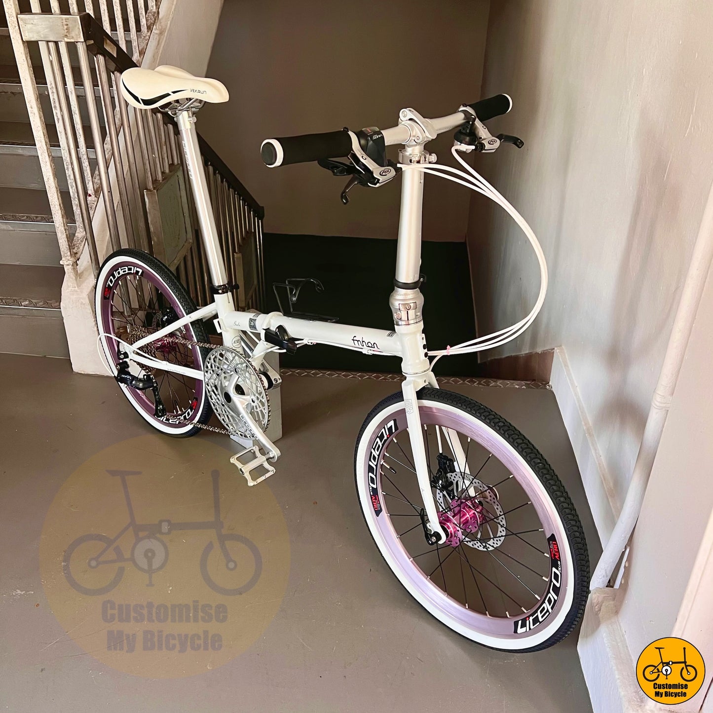 Fnhon Gust 22” • Shimano 9s • Snow White