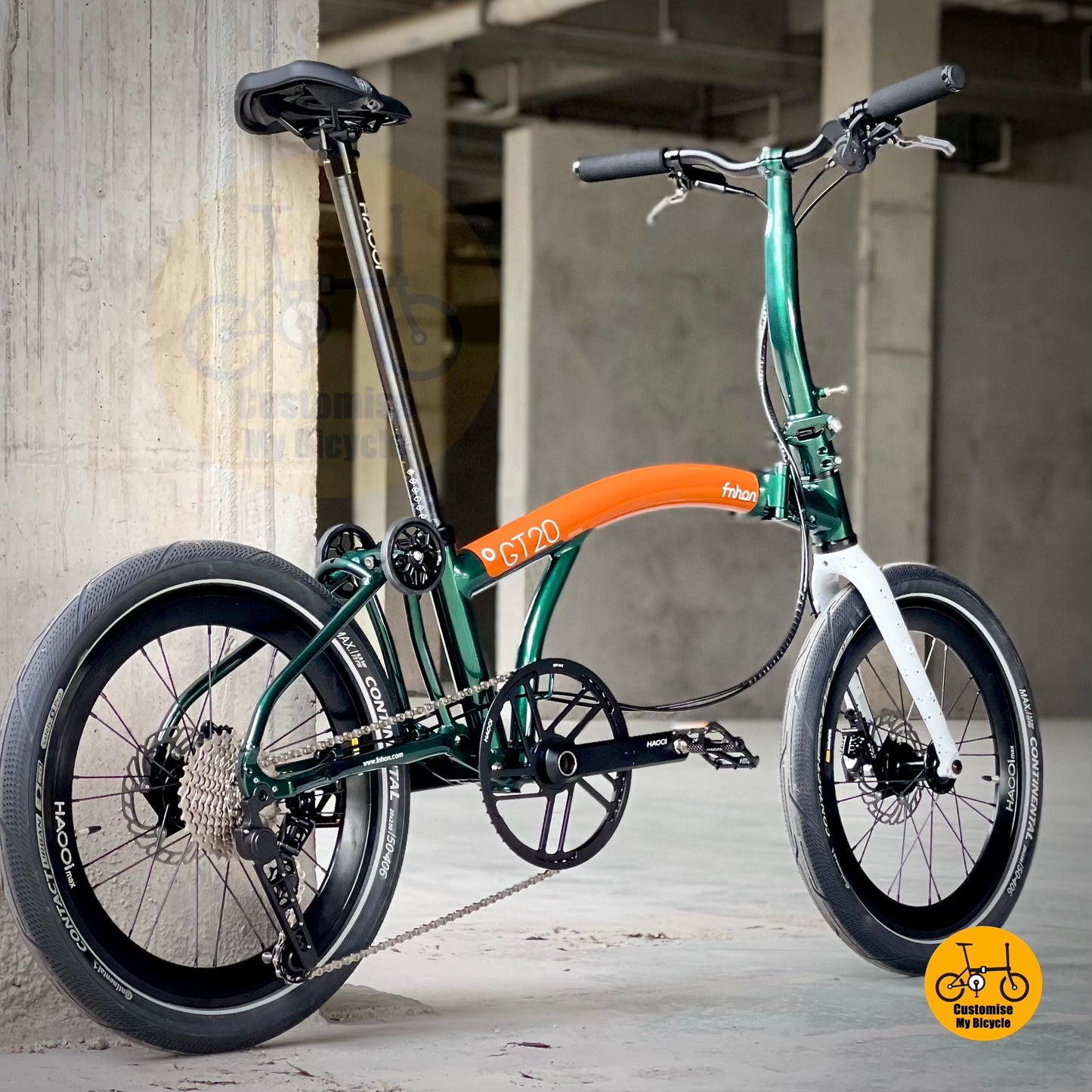 PRE-ORDER • Fnhon GT20 • 10 Gears • Orange Teal