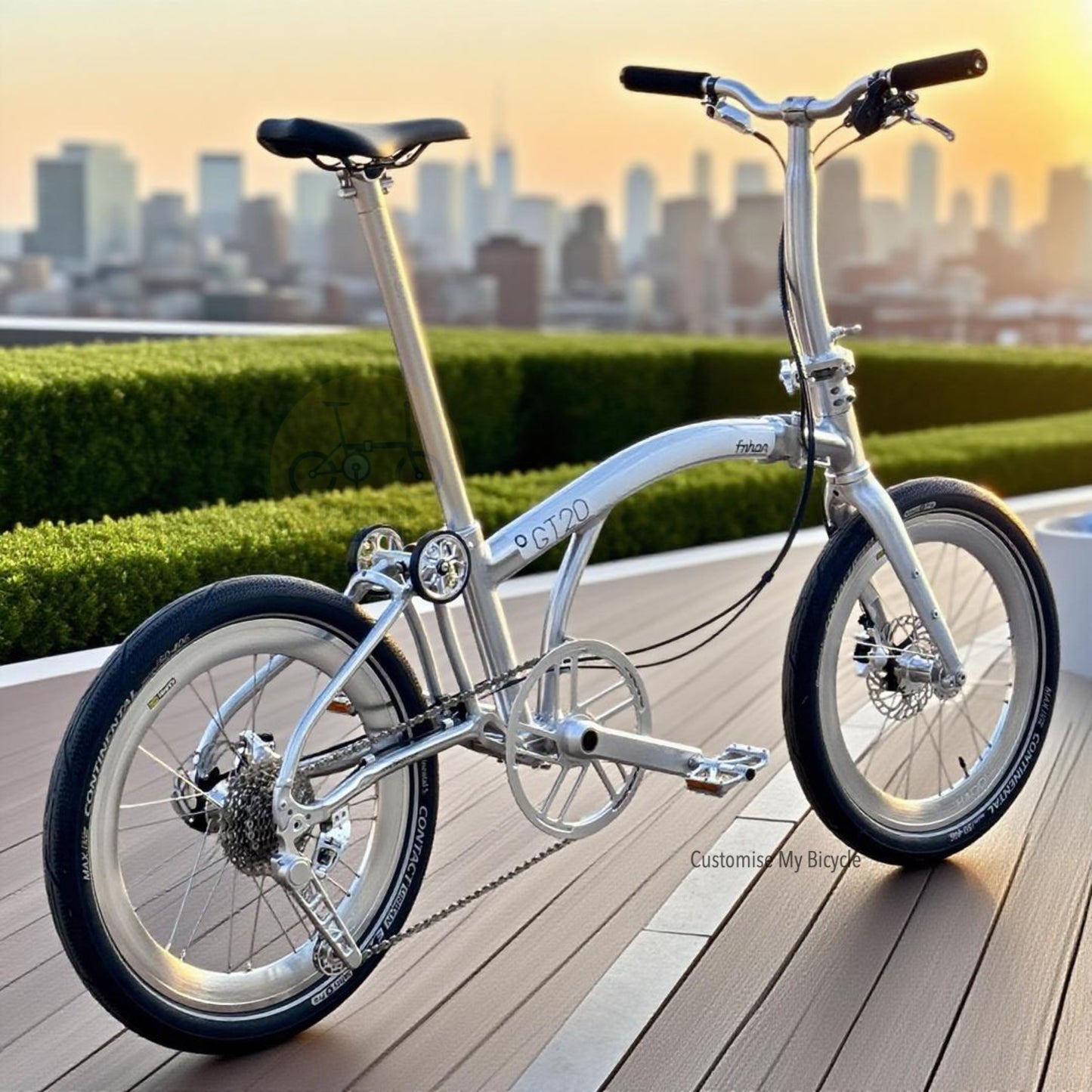 Fnhon GT20 • 10 Gears • Silver & White