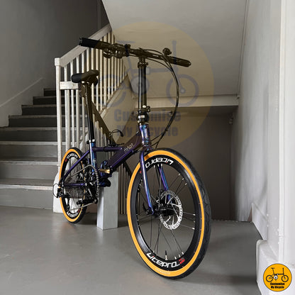 Fnhon Monsoon 22” • Shimano 9s • Chameleon Blue