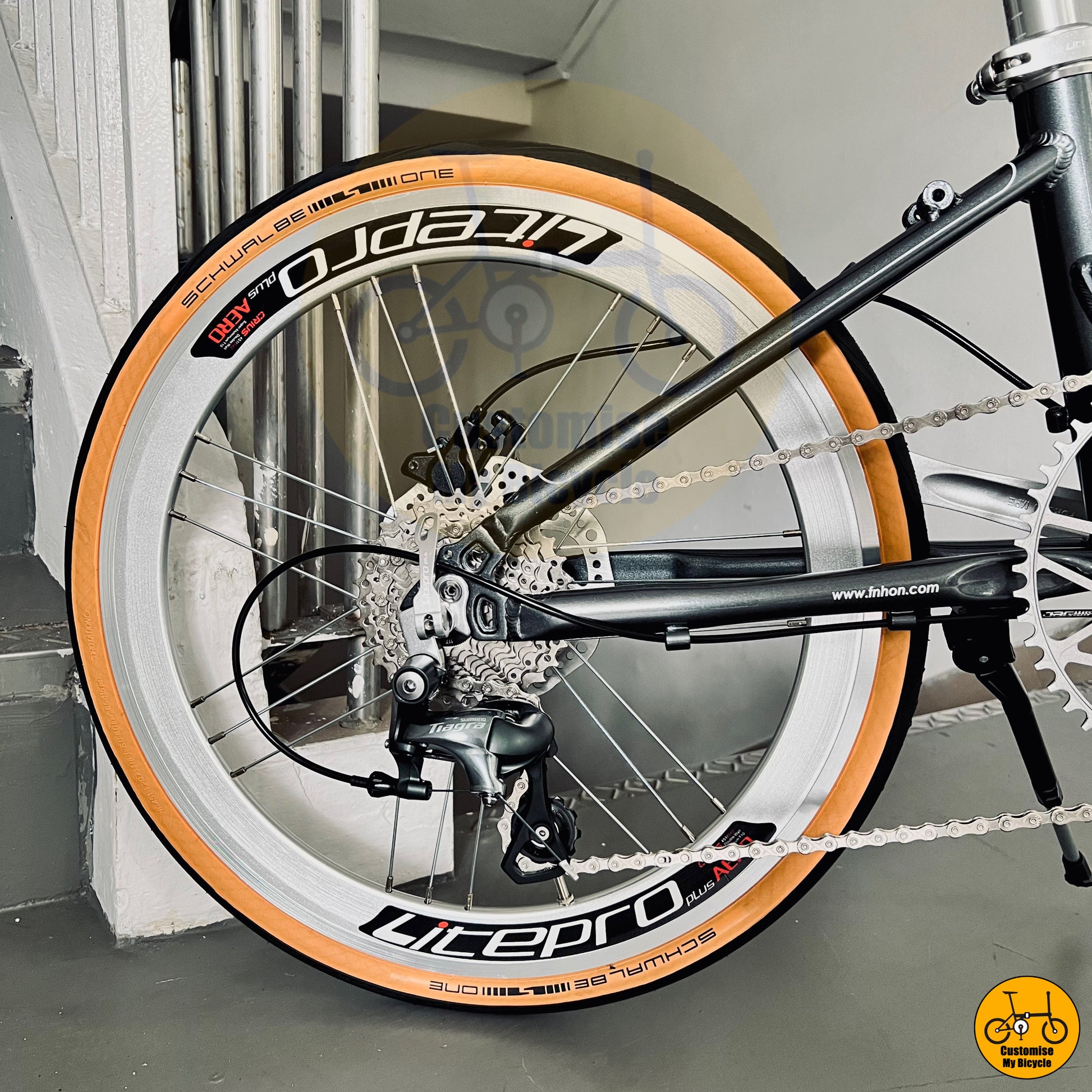 Smooth & Stylish Fnhon Monsoon 22-Inch Foldable Bicycle – Designed for Ultimate Comfort
