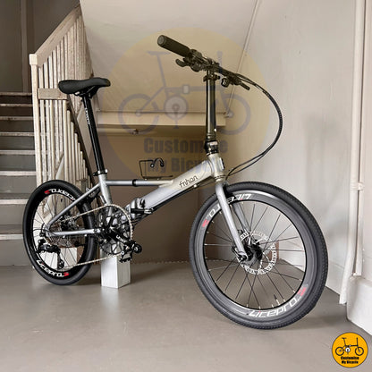 Lightweight & Strong Fnhon Monsoon 22-Inch Foldable Bicycle – Built for Everyday Use
