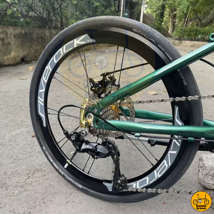 Shimano 105 11-Speed Fnhon Monsoon 22-Inch Foldie – A High-Performance Ride for Cyclists
