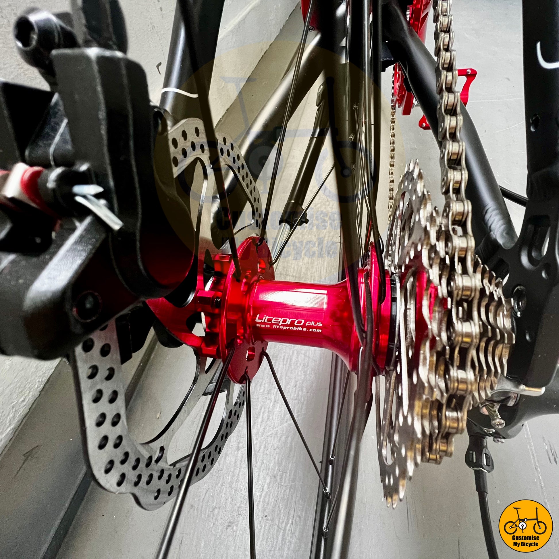 Litepro Plus Wheels on PCN & CPN Ready Fnhon Monsoon 22-Inch Foldable Bicycle – Designed for Singapore Roads
