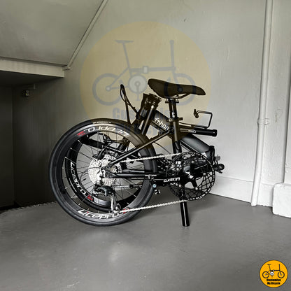 Low Profile Commuter Fnhon Monsoon 22-Inch Foldie – Built for Smooth Rides & Efficiency
