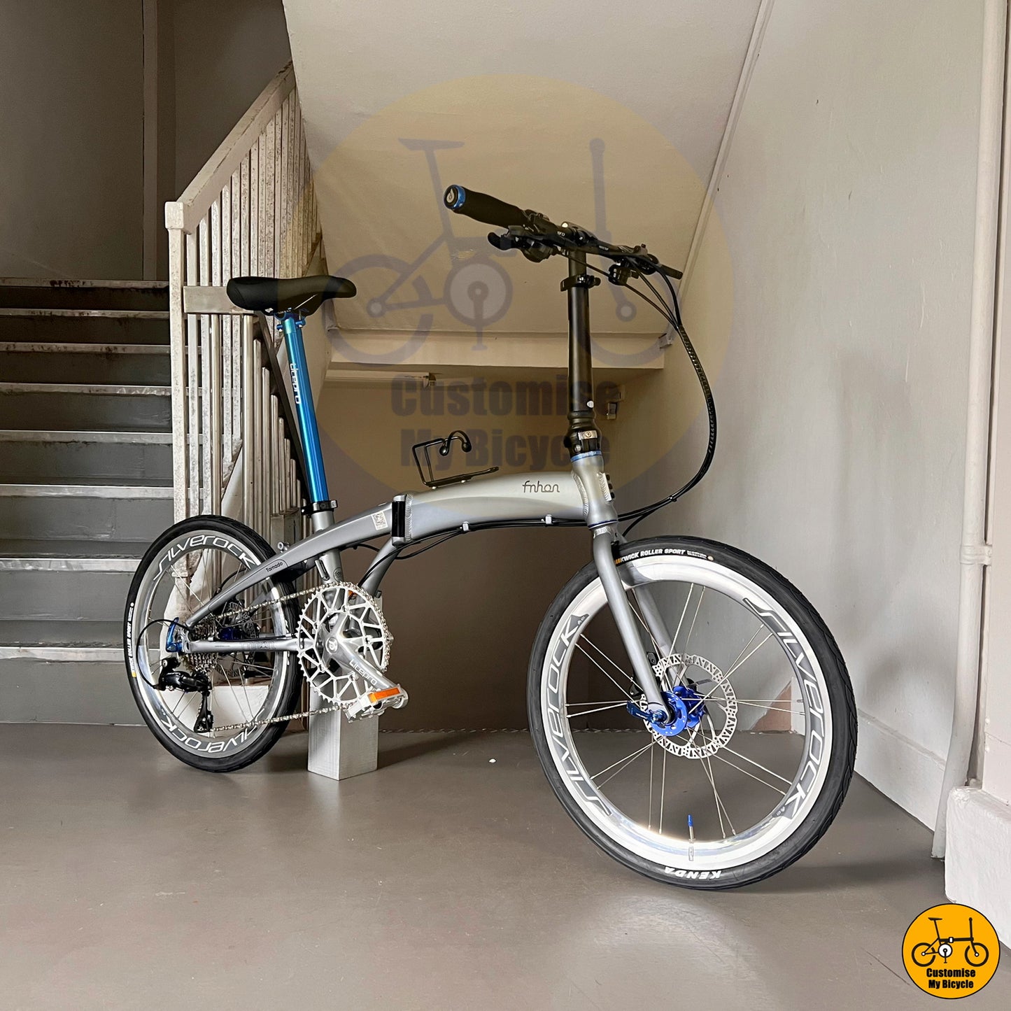 Fnhon Tornado 22” – High-Performance Foldable Bicycle for City Riders
